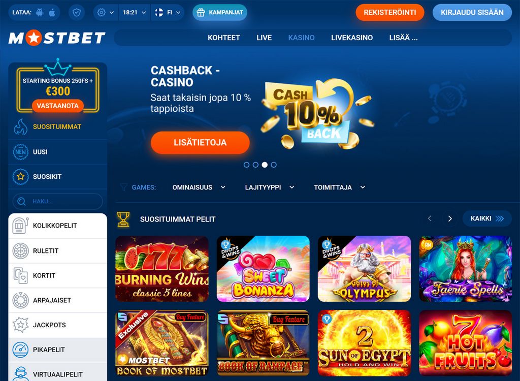 Офіційний сайт MostBet UA