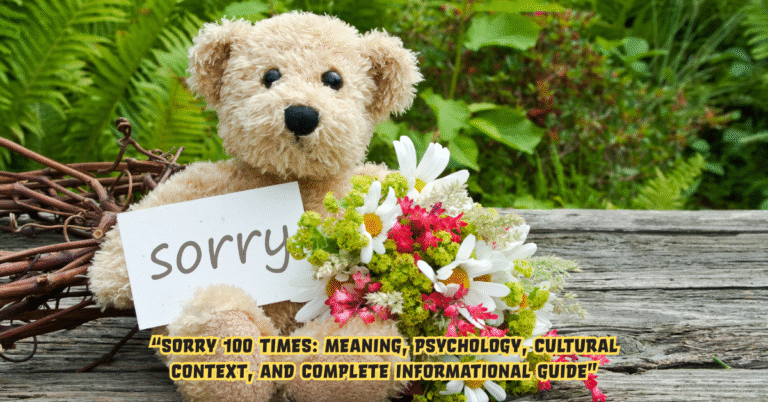 Sorry 100 Times