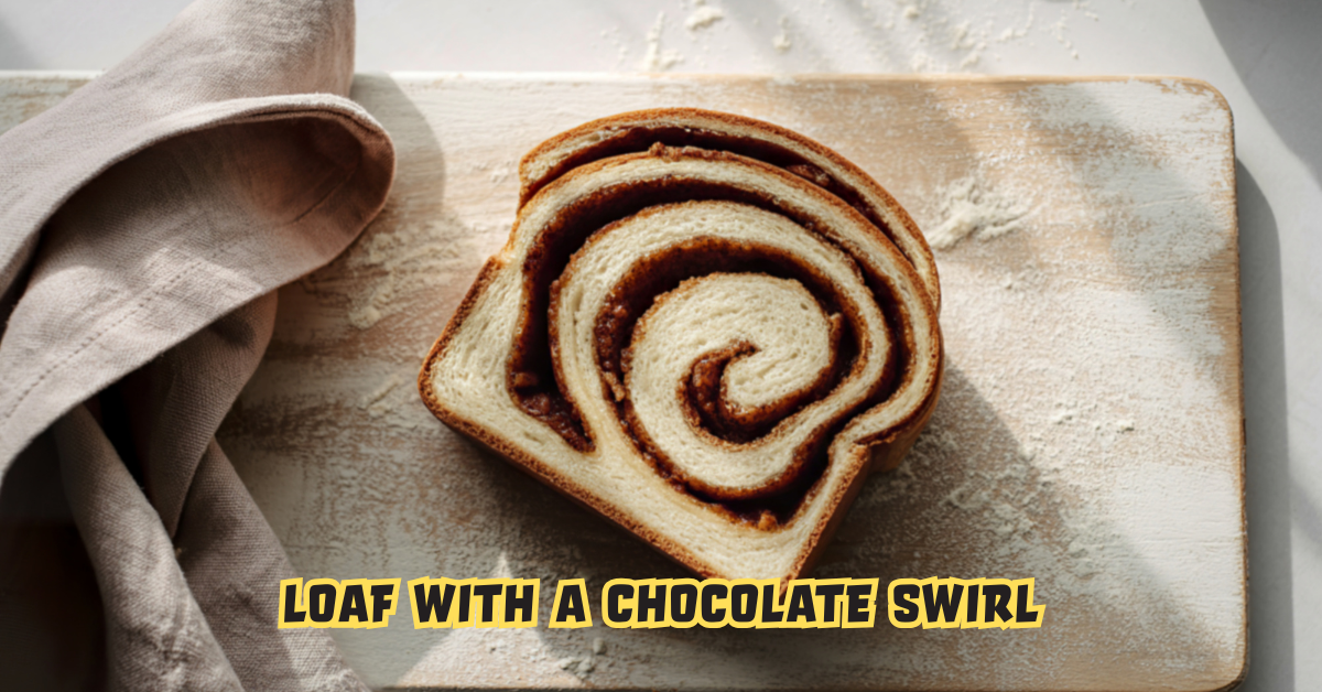 Loaf with a Chocolate Swirl