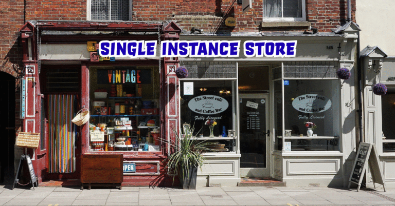 Single Instance Store