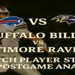 Buffalo Bills vs Baltimore Ravens: Match Player Stats
