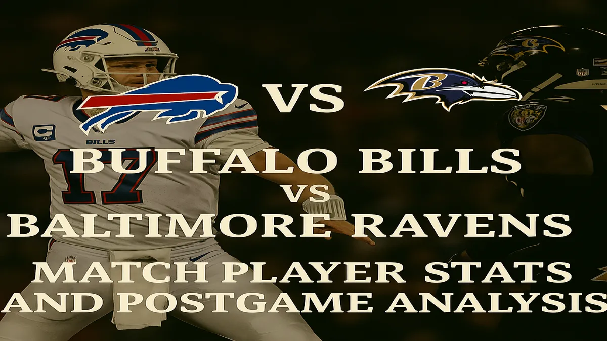 Buffalo Bills vs Baltimore Ravens: Match Player Stats